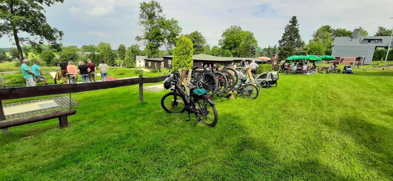 "Sporthuetten Nassau" Ihr Zentrales Domizil An Der Blockline Rechenberg-Bienenmühle Extérieur photo
