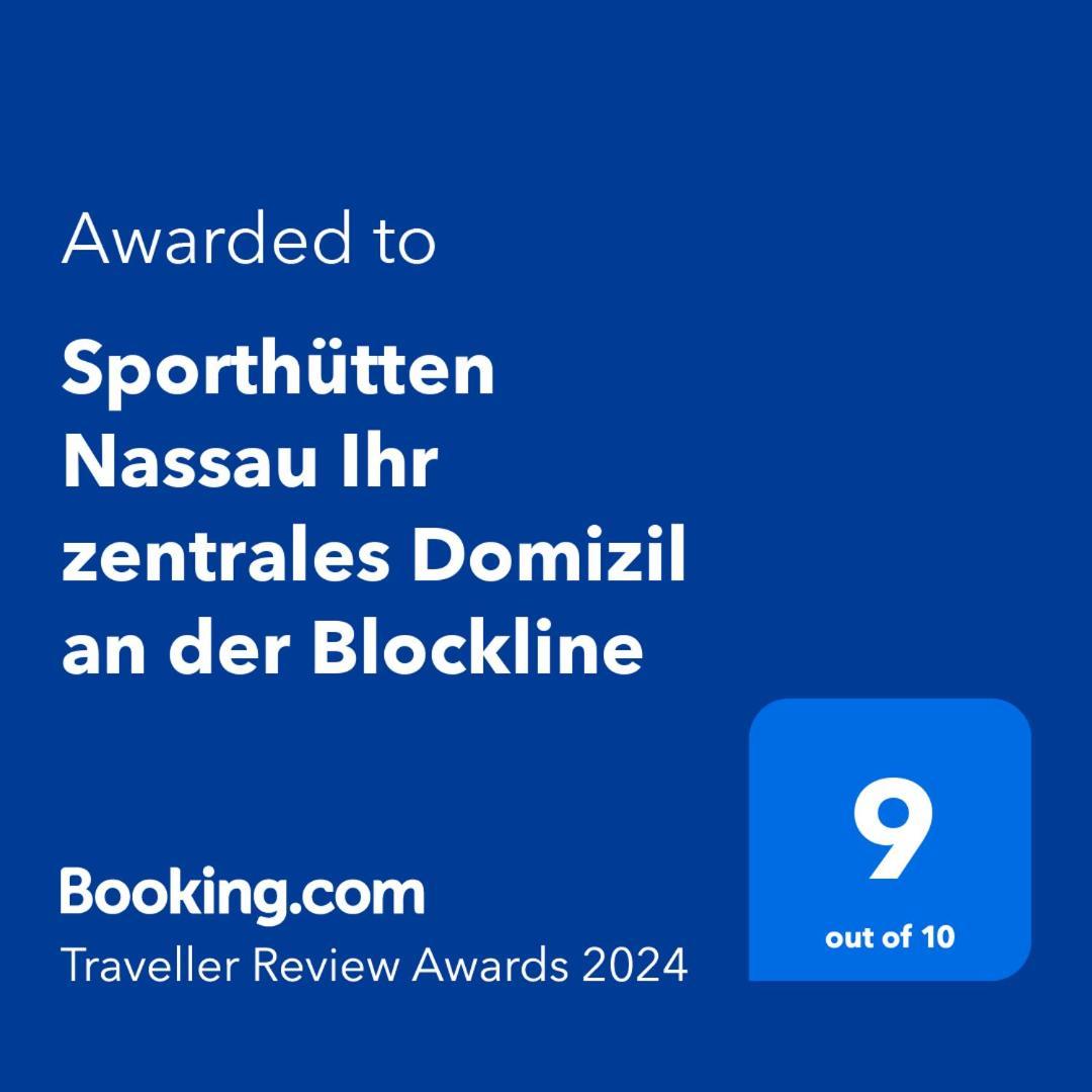 "Sporthuetten Nassau" Ihr Zentrales Domizil An Der Blockline Rechenberg-Bienenmühle Extérieur photo